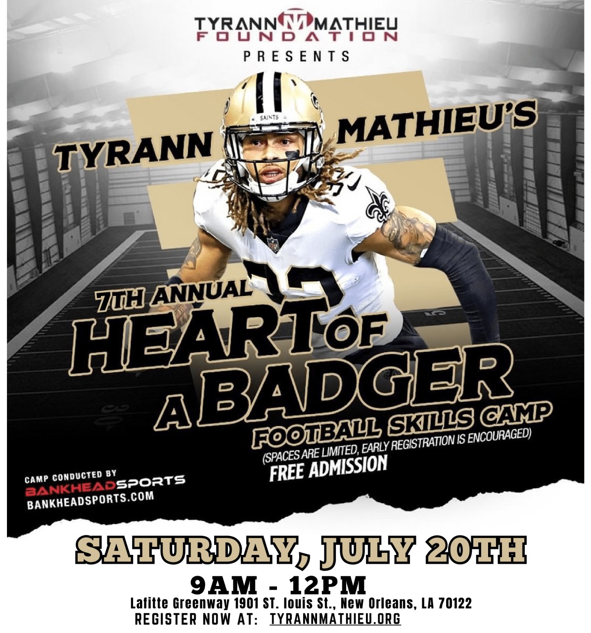 7th Annual Heart of a Badger Football Skills Camp
